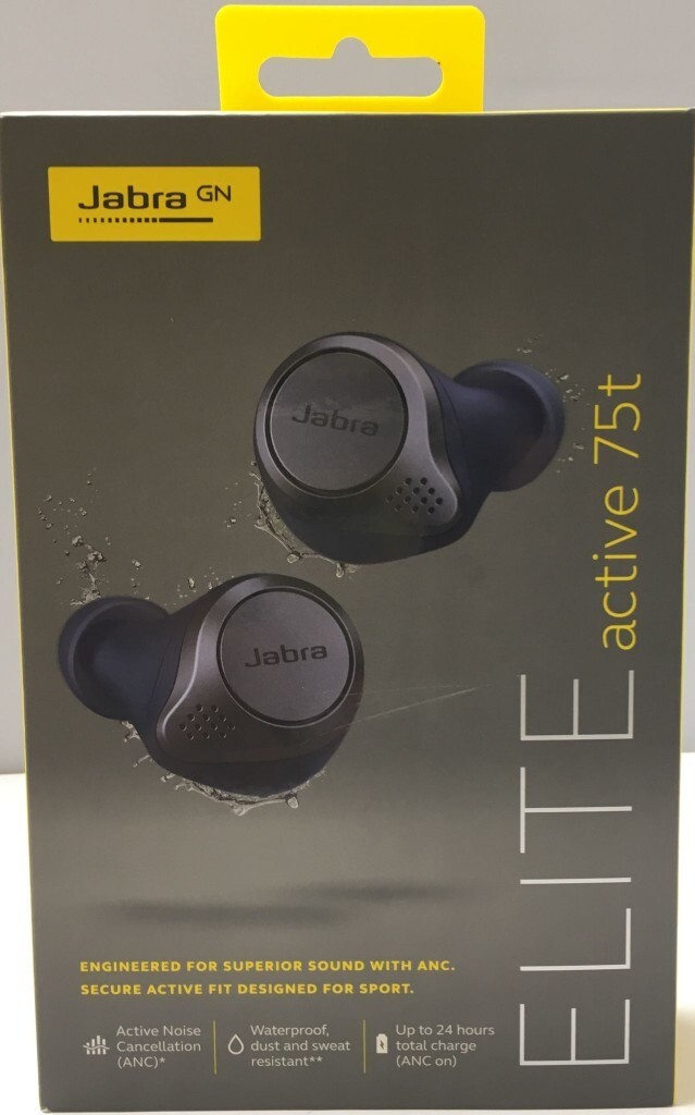Jabra Elite Active 75T Ear Buds / Boxed 